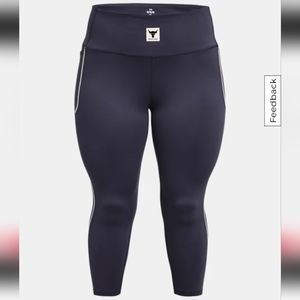 NWT Women's Plus size 3X Under Armour Project Rock leggings